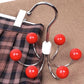 Gruccia multifunzione girevole a 360° con 6 ganci