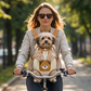 Zaino traspirante per il trasporto di animali domestici