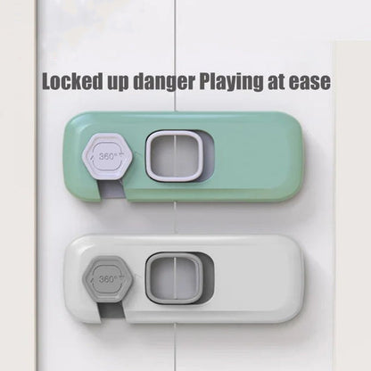 Set da 2 blocchi multifunzione di sicurezza per frigorifero a prova di bambino