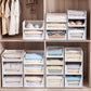 Organizer per armadio impilabile con cassetto scorrevole