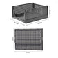 Organizer per armadio impilabile con cassetto scorrevole