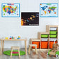 Poster didattico di geografia / Mappa murale per bambini