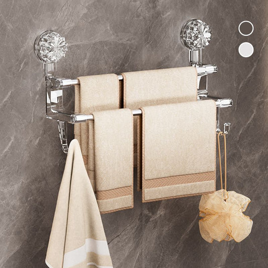 Lussuoso portasciugamani da bagno con ganci