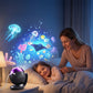 Proiettore di cielo stellato e oceano con musica – Luce notturna per la cameretta dei bambini