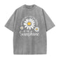 ⏳Sconto del 50% a tempo limitato⏰Maglietta dal taglio ampio con stampa vintage “Daisy” slavata🌼👚
