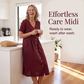 🎉 SALDO A TEMPO LIMITATO -50%! 💕 Abito midi dalla vestibilità morbida e leggera, perfetto per l'estate 👗🌿🌞