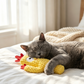 Gioco da masticare in peluche con erba gatta per gatti
