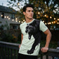 T-shirt da uomo traspirante con stampa grafica