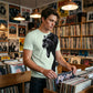 T-shirt da uomo traspirante con stampa grafica