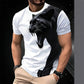 T-shirt da uomo traspirante con stampa grafica