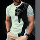 T-shirt da uomo traspirante con stampa grafica