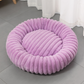 Cuccia Rotonda Ultra-Morbida Calmante per Gatti e Cani 🐾 Arrotolati, Rilassati – Un Abbraccio Accogliente in Forma di Letto ✨
