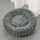 Cuccia Rotonda Ultra-Morbida Calmante per Gatti e Cani 🐾 Arrotolati, Rilassati – Un Abbraccio Accogliente in Forma di Letto ✨