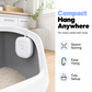 Eliminatore intelligente di odori per animali domestici con cinghia di sospensione