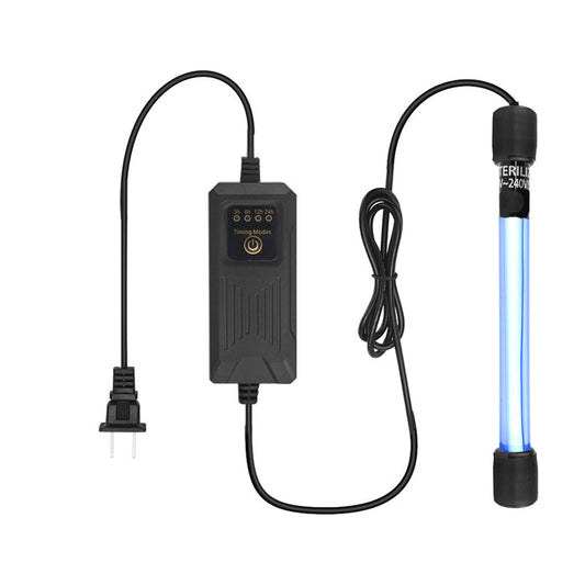 📢📢Sconto del 50%!! ⏰Sterilizzatore UV con timer per la disinfezione dell'acqua degli acquari