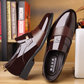 👞 Sconto del 50%! 🔥 Scarpe da uomo in pelle a punta – Comode, antiscivolo ed eleganti – Ideali per ufficio, matrimoni e occasioni formali ✨