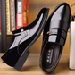 👞 Sconto del 50%! 🔥 Scarpe da uomo in pelle a punta – Comode, antiscivolo ed eleganti – Ideali per ufficio, matrimoni e occasioni formali ✨