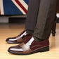 👞 Sconto del 50%! 🔥 Scarpe da uomo in pelle a punta – Comode, antiscivolo ed eleganti – Ideali per ufficio, matrimoni e occasioni formali ✨