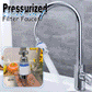 🚰Sconto del 50% subito! Ugello pressurizzato e antischizzo per rubinetto con filtro e aeratore multistrato; accessorio ad alta pressione per lavello, a risparmio idrico e antischizzo.