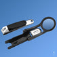 Tagliaunghie anti-schizzi con lente d'ingrandimento