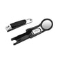 Tagliaunghie anti-schizzi con lente d'ingrandimento