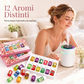 🎁🌺Il profumo fresco ti solleva l'umore！🌷Set da 12 Oli Essenziali Idrosolubili