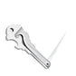 Stuzzicadenti (3 in 1, argento, forma arrotondata)