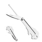 Stuzzicadenti (3 in 1, argento, forma arrotondata)