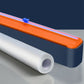 Dispenser ricaricabile con taglierina per pellicola trasparente