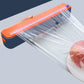 Dispenser ricaricabile con taglierina per pellicola trasparente