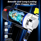 🚗⚡ Pompa olio e cambio 12V/24V con motore in rame – Portatile, potente e completa di tubi e custodia