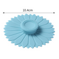 Coperchio creativo in silicone a forma di fiore per tazze