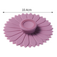 Coperchio creativo in silicone a forma di fiore per tazze