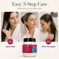 Maschera riparatrice per capelli alla cheratina