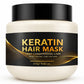 Maschera riparatrice per capelli alla cheratina