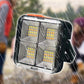 🔆 SCONTO DEL 50% IN QUESTO MOMENTO! 💡 Lampada da lavoro solare portatile – 4 modalità di illuminazione, ricaricabile tramite USB e impermeabile IP66 🔋