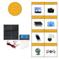 Kit pannello solare portatile impermeabile