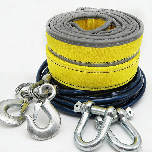 📢📢SCONTO DEL 50% !!⏰Cavo di traino da 8 tonnellate con grilli a forma di U