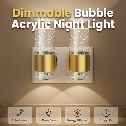 Luce notturna a LED moderna con sensore