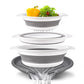 🔥 OFFERTA LIMITATA: -50%! 🥗 Colapasta Pieghevole Multifunzione – Scolapasta con Base di Scarico, Compatto e Pratico per la Cucina ✨