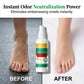 Spray rinfrescante per la cura dei piedi con formula a base di erbe