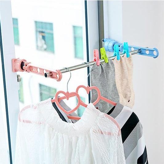 🔥Sconto del 50%! Stendibiancheria portatile da finestra