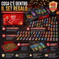 Set da gioco con garage per auto giocattolo pieghevole