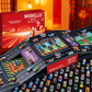 Set da gioco con garage per auto giocattolo pieghevole