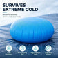 ❄️ Cuscino d'Aria per Copertura Invernale Piscina | Riduce la Pressione del Ghiaccio, Previene i Ristagni d'Acqua 💧 | Ø 86 cm, per Piscine Rotonde e Rettangolari 🏊