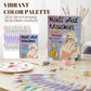 Set Pennarelli Nail Art a Doppia Punta per Decorazione Unghie