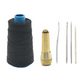 🔥 Promo Flash -50%: Kit di Lesine per Cucitura della Pelle 3/4 Pezzi – Manico in Rame Lucido e Aghi Intercambiabili con Filo Cerato per Finiture Professionali e Durevoli. ✨🧵