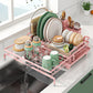 Scolapiatti salvaspazio per cucina