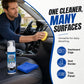 Detergente schiumogeno multifunzione per interni auto: ravvivante per pelle e vinile (50 ml)