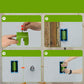 Set da 5 marcatori per prese elettriche per installazione su cartongesso